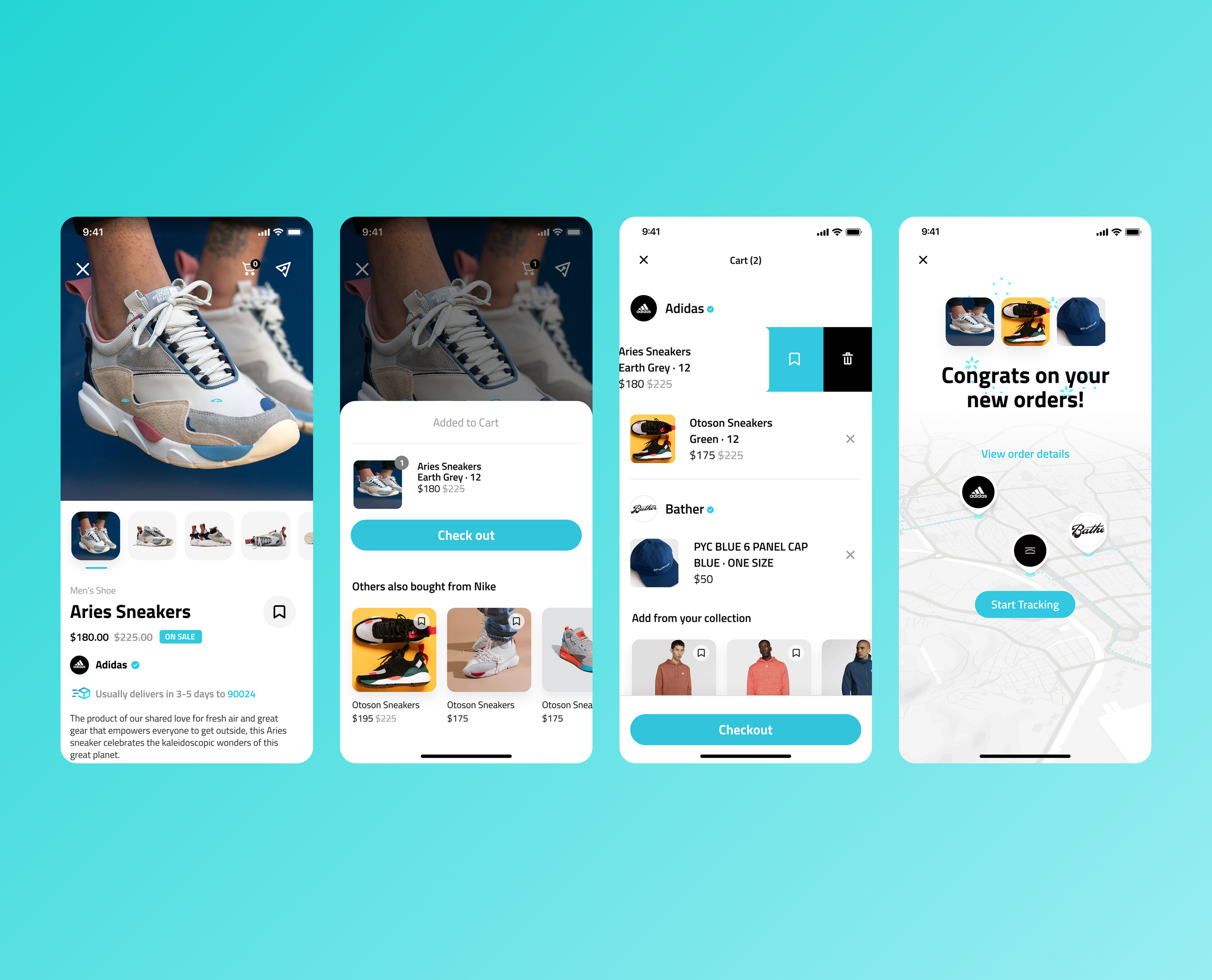 Route in-app checkout